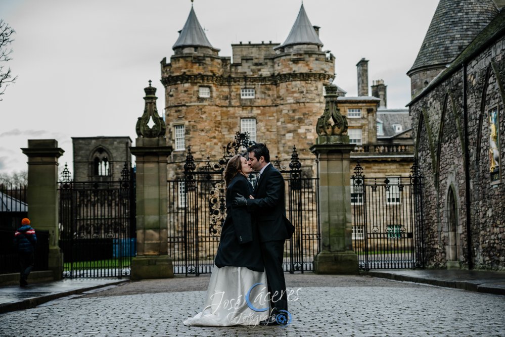 Reportaje de bodas en Edimburgo, Escocia
