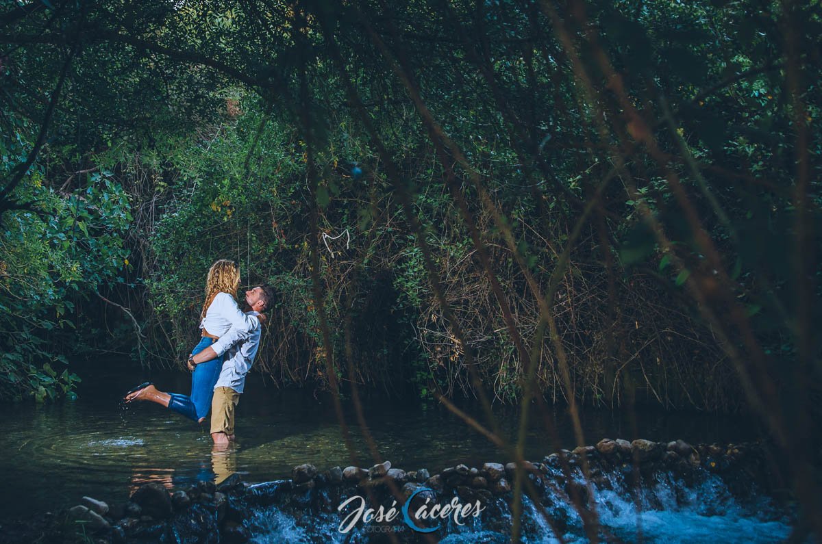 Río Majaceite, El Bosque, Sesión Preboda V&A