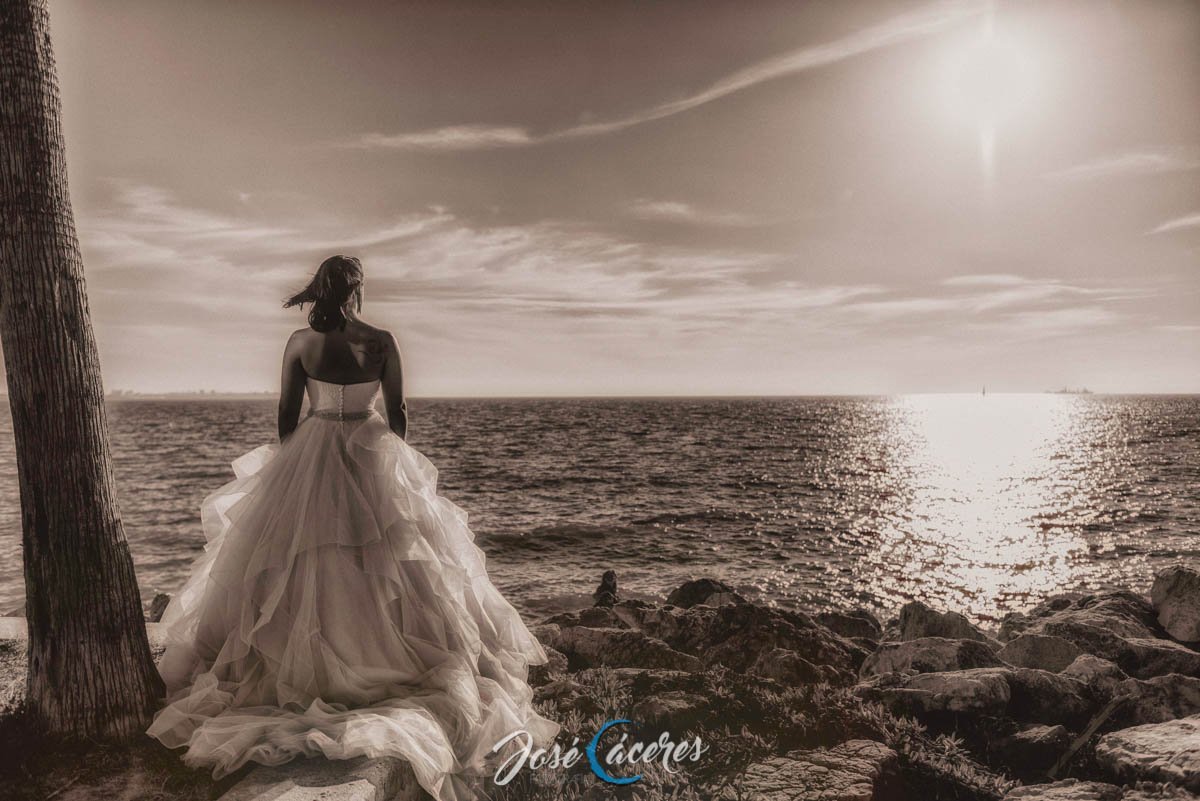 PostBoda de S&D, Playa de la Muralla 