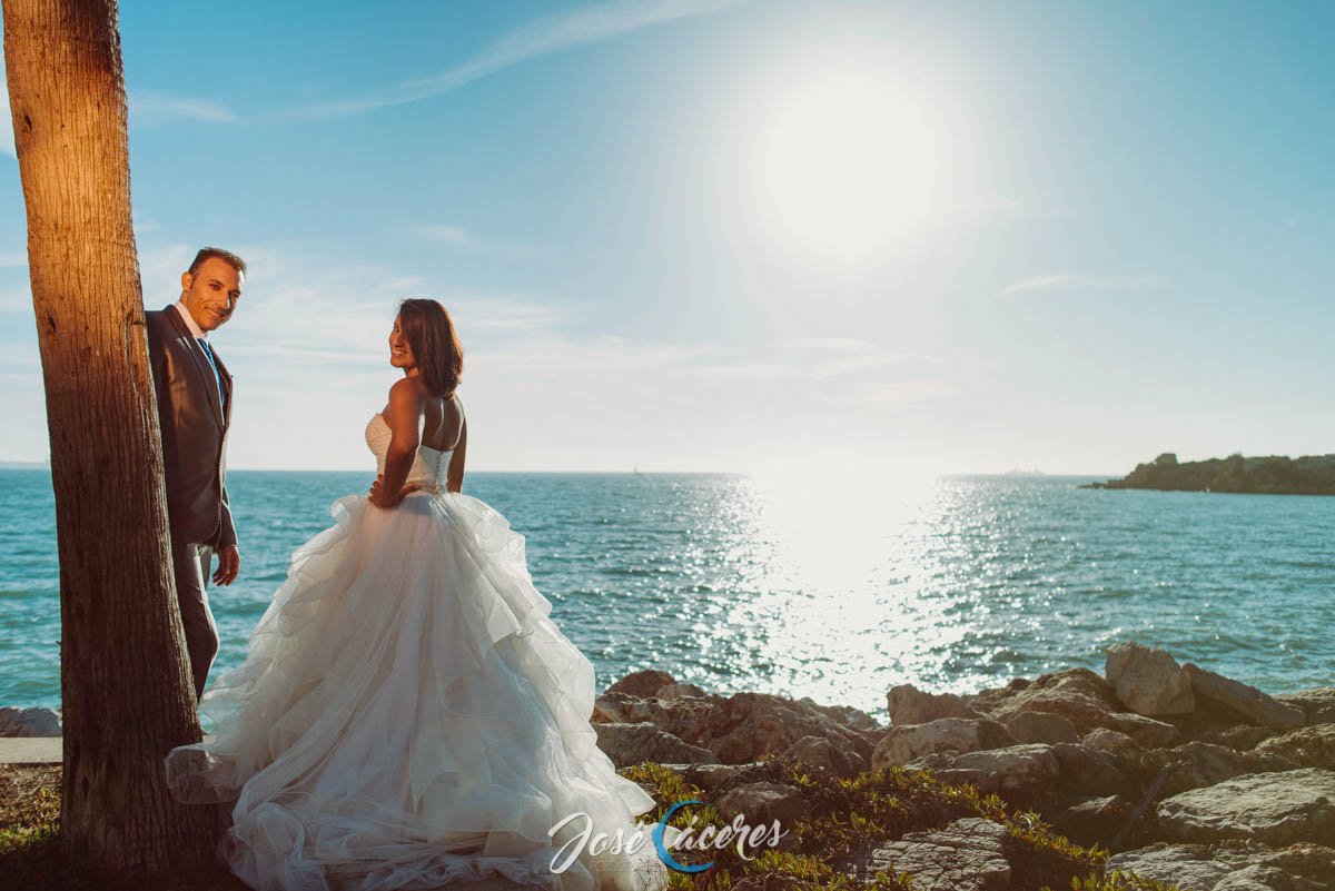 PostBoda de S&D, Playa de la Muralla 