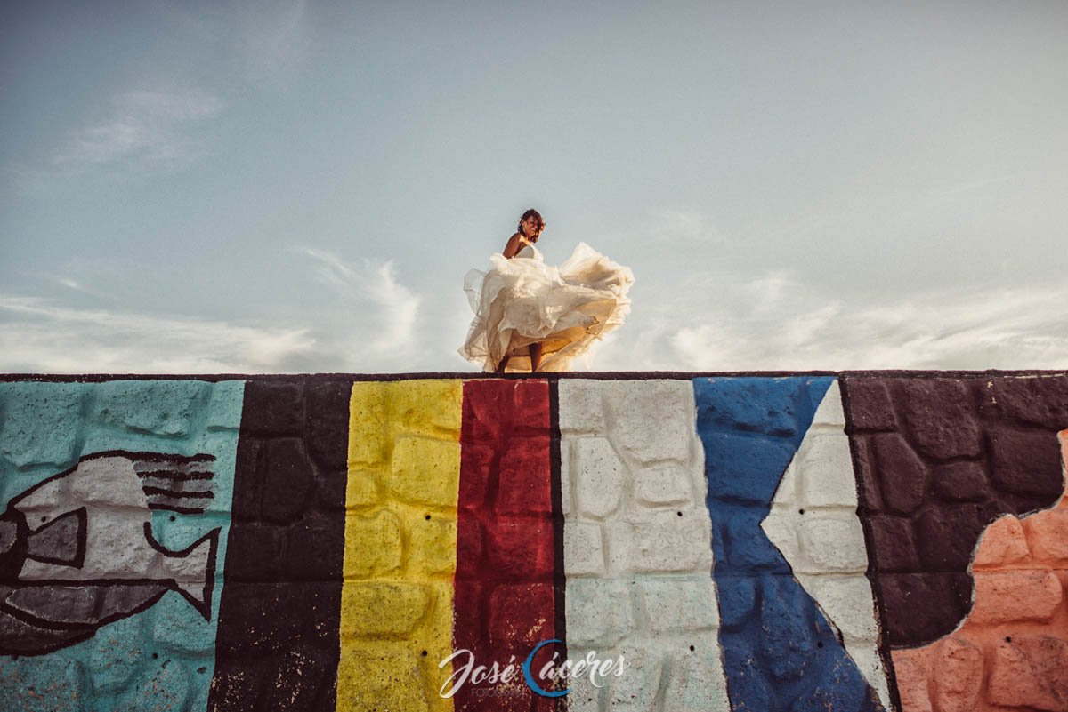 PostBoda de S&D, Playa de la Muralla 