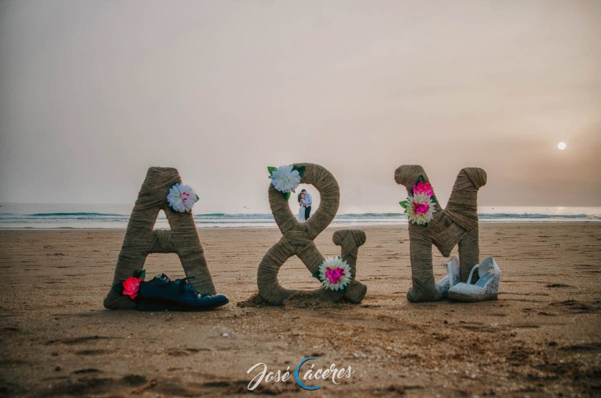 Reportaje Postboda en las Playas de La Barrosa