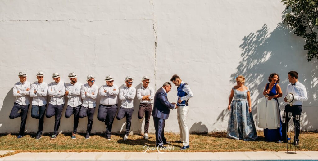 Boda civil en la playa de la hierbabuena