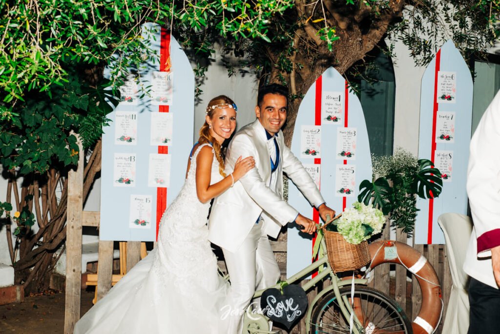 Boda civil en la playa