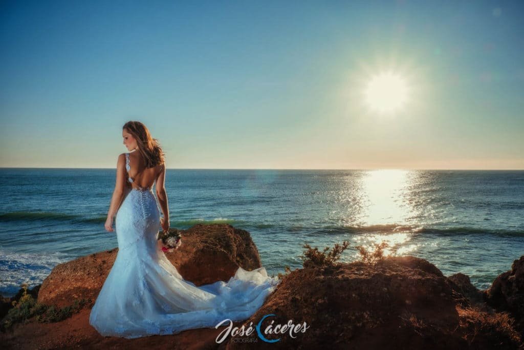 Reportajes postbodas o prebodas en la playa