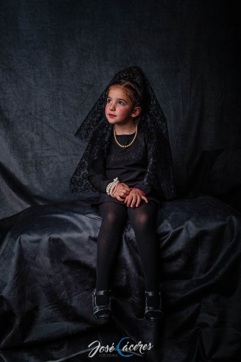 fotos mantilla infantil Jerez