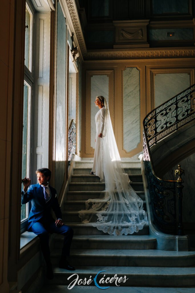 Fotos de la decoracion de bodas en la Real escuela Ecuestre