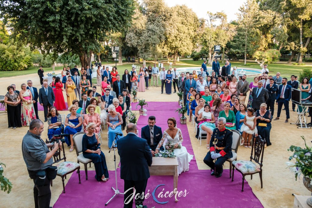 Fotos de bodas en la Real escuela Ecuestre