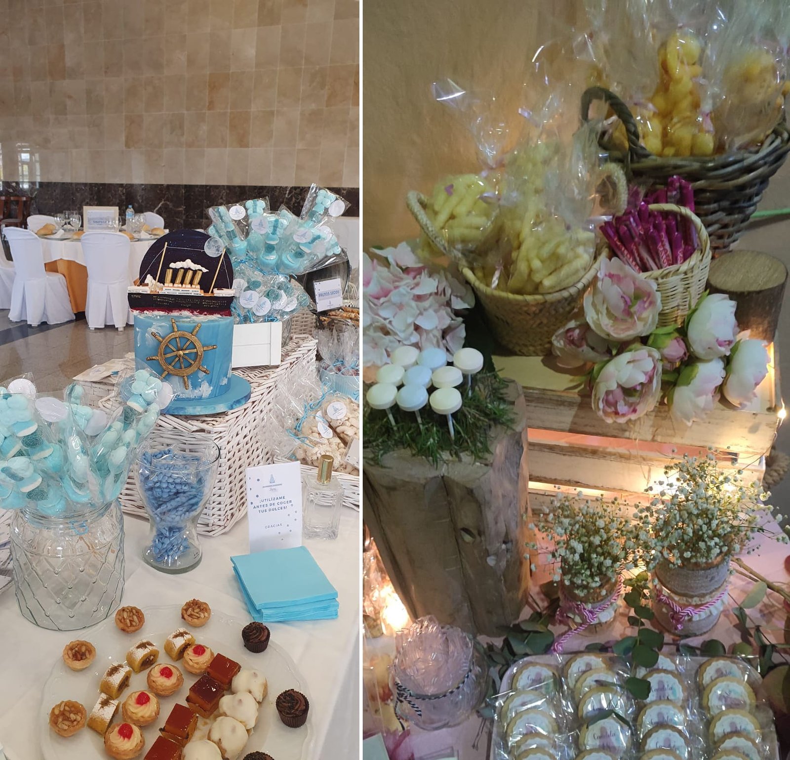 ideas mesa chuches comunion estilos