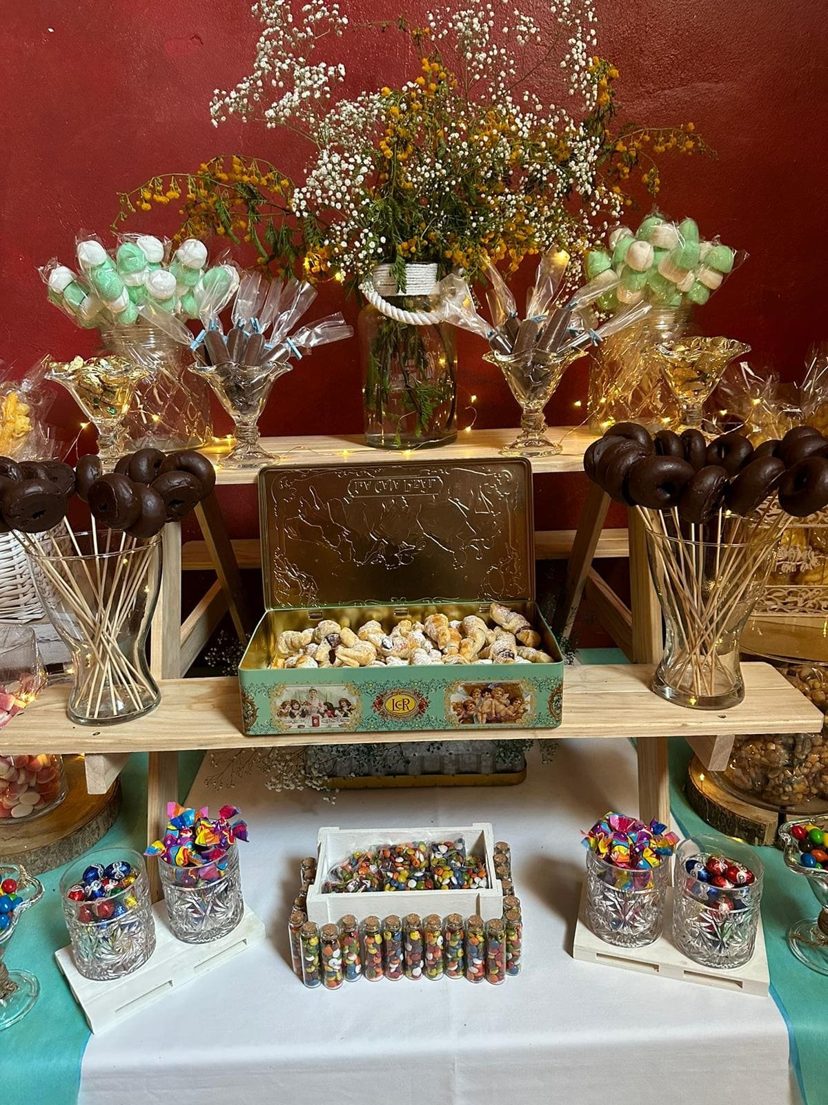 Mesa de chuches para comunión: ideas originales