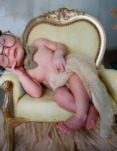 Newborn inspirado en Benjamin Button: magia y ternura