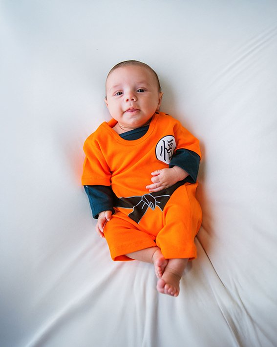 Fotografía infantil en estudio en Jerez antes del montaje fotográfico