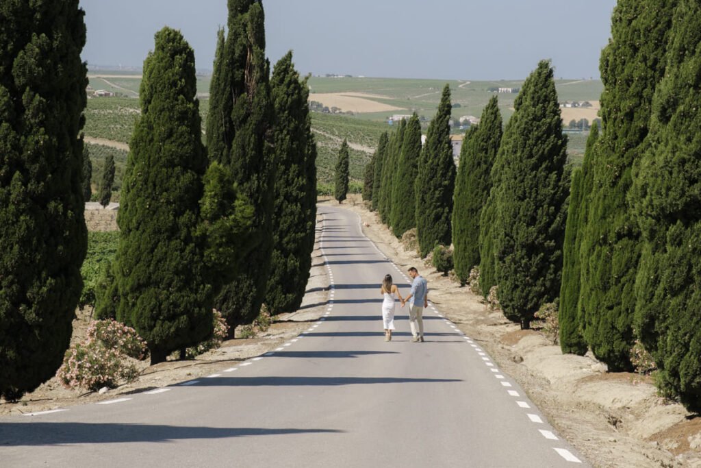 Preboda en Bodegas Luis Pérez en Jerez de la Frontera