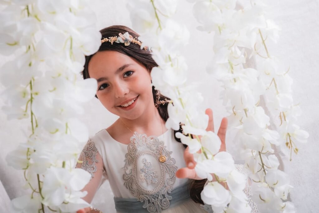 Fotos de comunión en Jerez en estudio