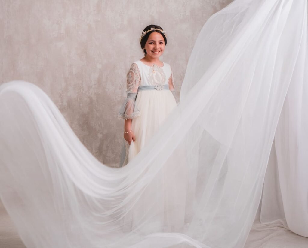 Fotógrafo de comunión en Jerez sesión natural