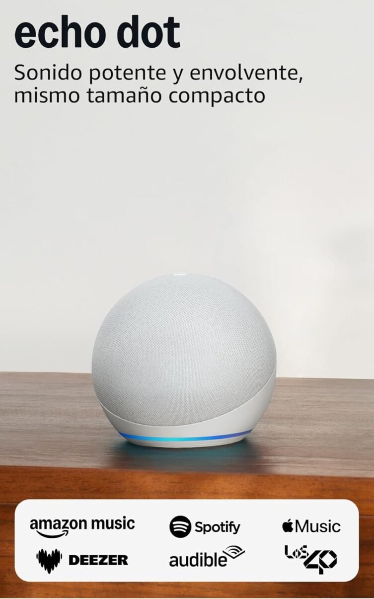 echo dot alexa regalo niña 10 años altavoz inteligente musica