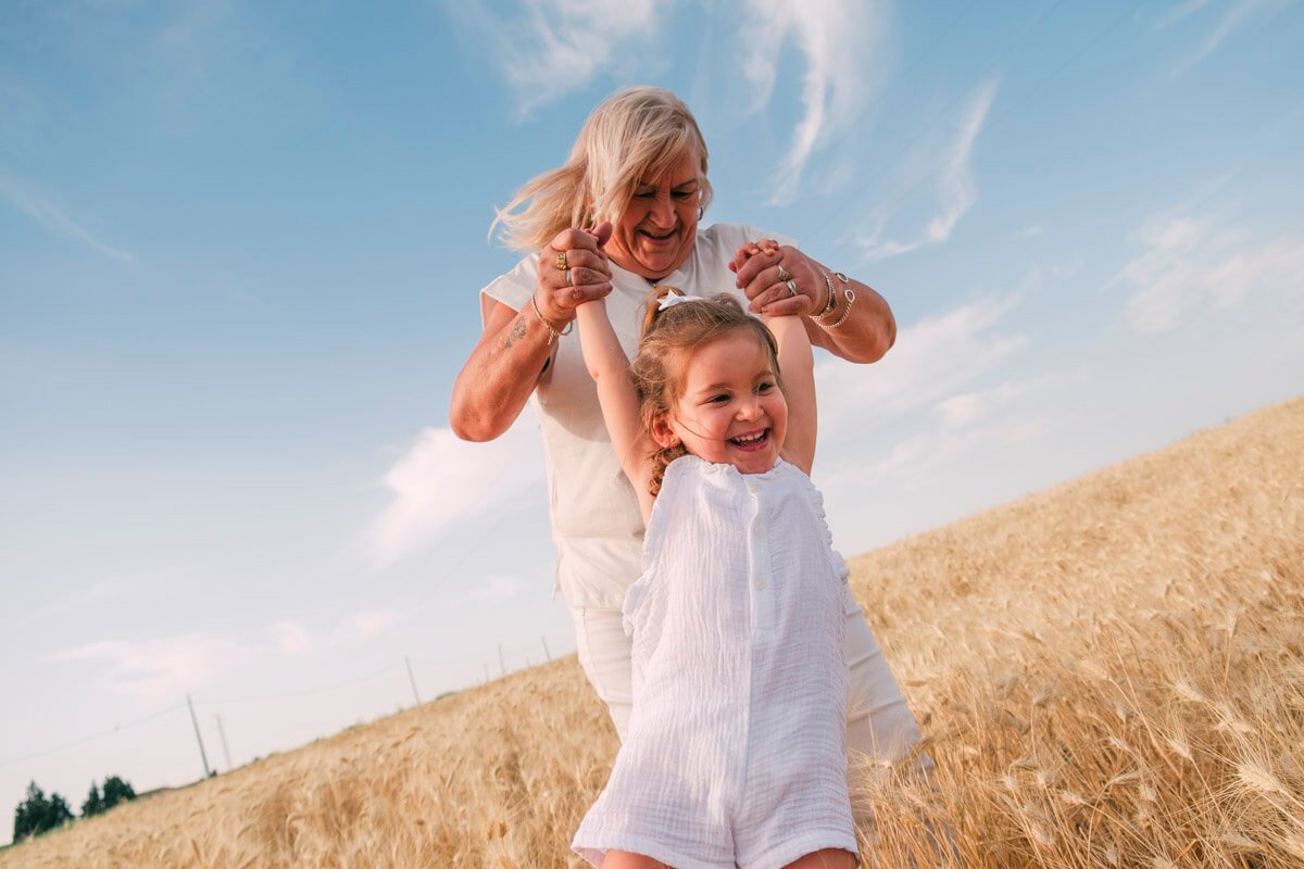 Momentos familiares naturales exteriores Cádiz fotografía