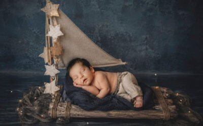 Sesión Newborn Creativa en Jerez · Globo, Avión y Escenas Únicas